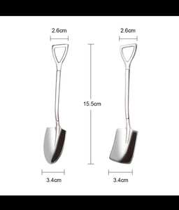Design minimal cuillère en argent couverts en acier inoxydable ustensile de salle à manger élégant pour la maison cuisine restaurant et restauration - Product Image 4