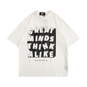 Camiseta con estampado de farol para hombre y mujer, ropa de calle de diseño personalizado, camisetas de hip hop con estampado de pantalla, camisetas de talla grande unisex, venta al por mayor - Product Image 4