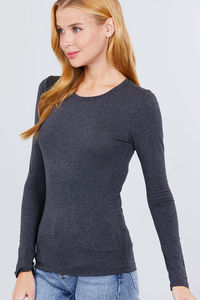 T-shirt manches longues pour femmes, noir, pour toutes les occasions, avec matériau de haute qualité et impression personnalisée - Product Image 4