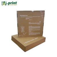 Emballage de boîte en carton ondulé personnalisé pour chaussettes et fourrure