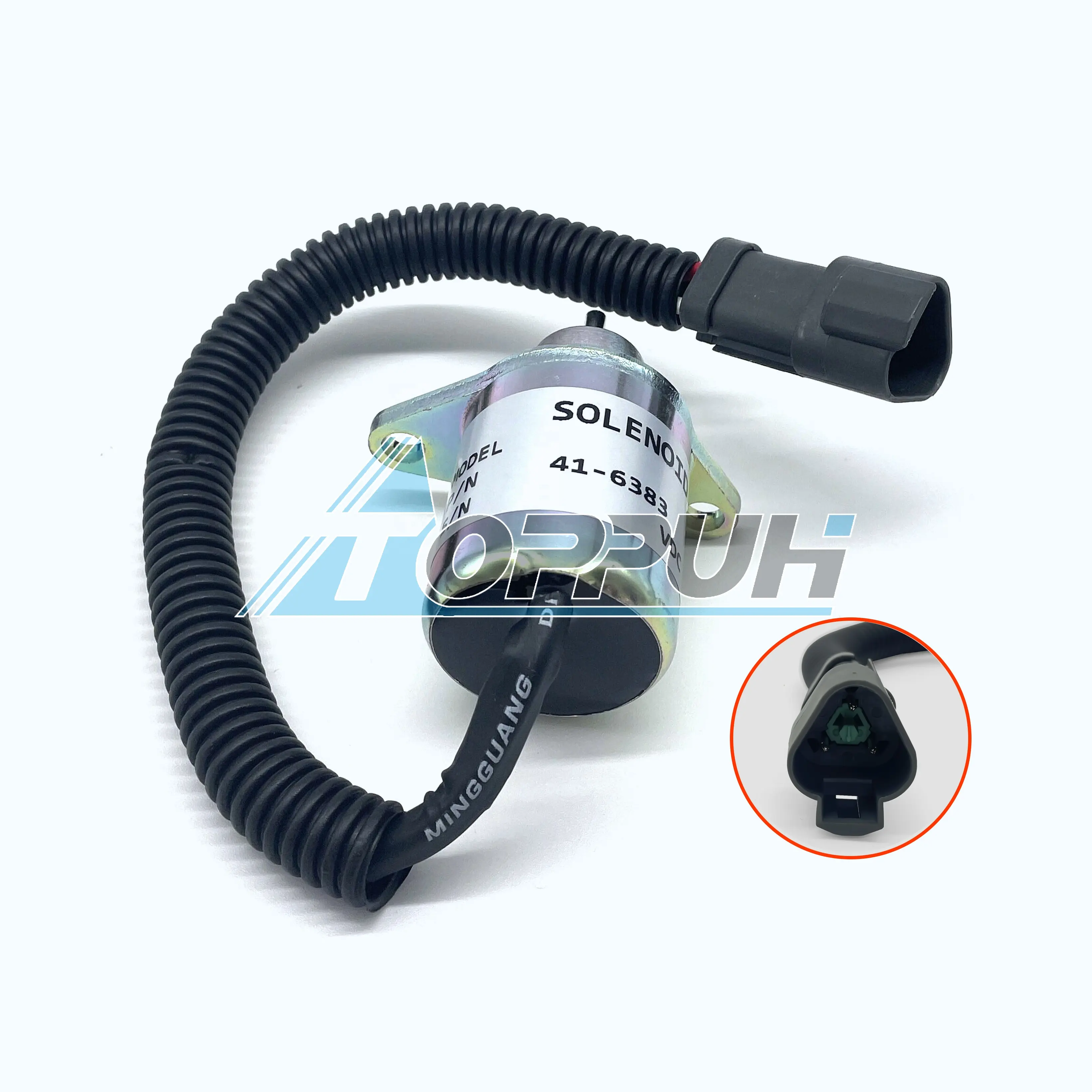 Stop Solenoid Valve 41-6383 12V 129486-77954 41-4306 41-3291 41-9100 SA-4817 For Yanmar Engine Thermo King 1503ES-12S5SUC11S