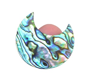 Wholesale Natural Sea <b>Shell</b> Charm Mother of Pearl Crescent Moon Horn Pendant For Fashion Jewelry Making - Product Image 2