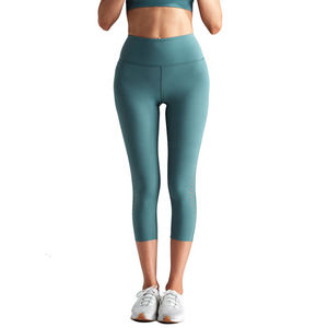 Leggings de fitness taille haute pour femmes confortables, respirants et sans couture en vente en polyester spandex - Product Image 1
