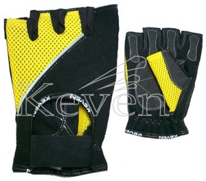 ถุงมือจักรยานครึ่งนิ้วหนังสังเคราะห์2023จากสหรัฐอเมริกา - Product Image 4