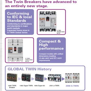 BW400EAG Đúc Trường Hợp Circuit Breaker 3P 300A FUJI Nhật Bản - Product Image 5