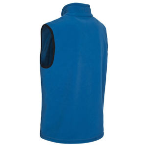 Chaleco de lana Polar para hombre transpirable informal con logotipo personalizado al por mayor - Product Image 5