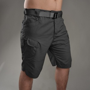 Custom Male Shorts Multi Pocket Summer Loose Zipper Breeches Khaki Plus Size Short Pant Casual Cotton Long Mens Cargo Short - Product Image 5