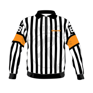 Maillot d'arbitre de hockey sur glace personnalisé, maillot d'arbitre de hockey sur glace de qualité supérieure à vendre en ligne |   Maillot de hockey sur glace personnalisé pour arbitre - Product Image 1
