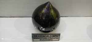 Patte en laiton pour animaux de compagnie, noir et blanc, larme de crémation, urne, fournitures funérailles, brasworld, inde - Product Image 6