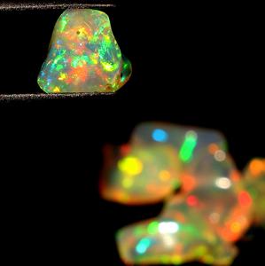 Opale éthiopienne Welo Super qualité pierre précieuse en vrac polie sculpture cabochon brut brut prix de gros par lot 10 Pc Lot naturel - Product Image 5