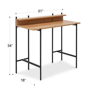 Home Office <b>Furniture</b> Modern Wooden Metal Simple Style Small Study Computer Laptop Desk Escritorio Commercial <b>Furniture</b> IRON - Product Image 2