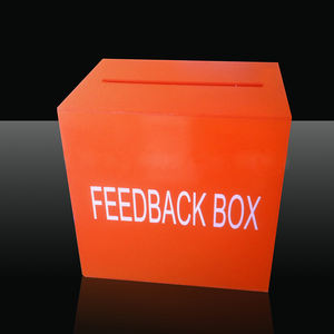 Wholesale Custom Cube <b>Clear</b> Acrylic Compartment <b>Display</b> <b>Box</b> - Product Image 1