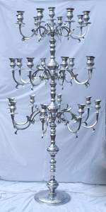 Caliente alto decorativo 19 candelabros de luz aspecto clásico lujos estilo único Bodas de lujo candelabros de pie centro de mesa - Product Image 2