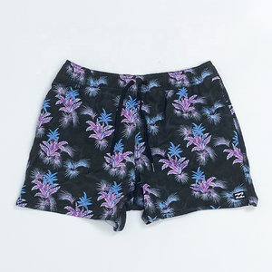 Short de bain 100% coton personnalisé pour hommes maillot de plage d'été à séchage rapide avec sublimation maillots de bain pour hommes vente en gros - Product Image 3