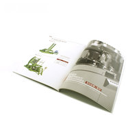 Livre sur mesure imprimé en quadrichromie, reliure agrafée, couverture souple, pour mobilier domestique, en papier couché mat, avec option de logo personnalisé