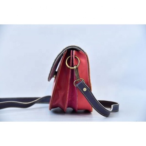Wholesale cowhide leather malty color handbag shoulder <b>bag</b> genuine leather women crossbody <b>sling</b> <b>bag</b> - Product Image 4