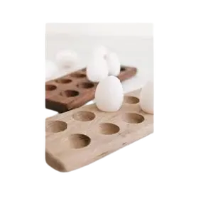 HIGH QUALITY WOODEN PREMIUM EGG STAND SOLID WOODEN EGG HOLDER FOR HOME & KITCHEN UTILITY DECORATION EGG HOLDER