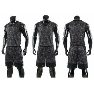 Kit de maillots et de sports pour hommes, pour jouer au basket-ball, d'athlétisme, avec couleurs personnalisées et impression personnalisées - Product Image 4