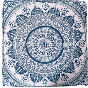 Large Dog Bed Indian Mandala Ethnic Pet Bed Meditation Cushion Cover Floor Pillow Box Pillow Case Dog Bed