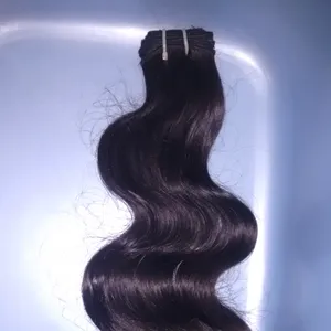 Best discount no animal hair mix!!!! cheap price virgin Indian remy human hair bulk extensions