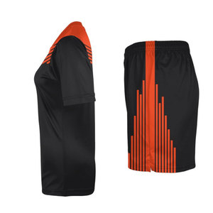 Camisetas de fútbol blancas para hombres, uniformes de fútbol para niños, venta al por mayor, impresión lisa por sublimación - Product Image 3