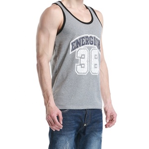 Camisetas sin mangas personalizadas de alta calidad para hombre, camisetas sin mangas informales en blanco para hombre - Product Image 4