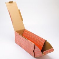 Boîtes d'emballage en carton ondulé avec impression personnalisée, ongles longs, impression couleur, pelliculage mat, revêtement UV, pour attaches