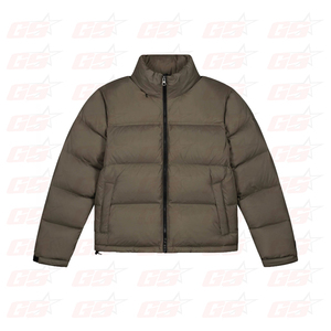 Autumn Winter <b>Men</b> Puffer Jacket <b>Coat</b> <b>Men's</b> Plaid Cotton Padded Clothes - Product Image 1