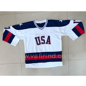 Uniforme de Hockey sobre Hielo para Adultos, Servicio OEM, Nombre del Equipo Personalizado, Impresión por Sublimación Total, 100% Poliéster - Product Image 1