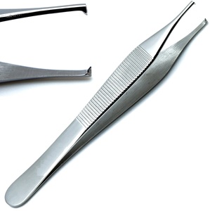 Pinzas de tejido TC Adson, instrumento quirúrgico Dental, 4,75 ", 12cm - Product Image 4