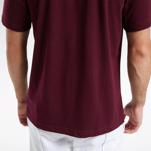 Fabricante de Camisetas Personalizadas para Hombre con Impresión OEM, Camisetas de Manga Corta con Sublimación Azul, Diseño Moderno, Camisetas de Algodón Pima para Chico con Logotipo - Product Image 4