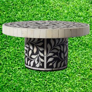 ที่วางขนมแบบเรซินแบบชั้นเดียวถาดใส่เค้กหลากสีสไตล์อินสแตนด์ประดับมุกเครื่องมือในครัวแบบยั่งยืน - Product Image 5