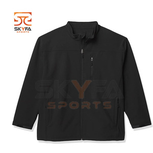 Veste souple d'extérieur pour hommes, souple, étanche, sans capuche, bonne qualité, personnalisée, vente en gros - Product Image 1