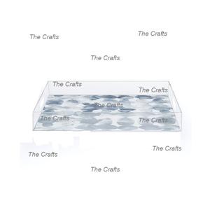 Plateau de service en acrylique de conception attrayante avec la plus grande qualité servant des collations plateau de fruits alimentaires à des prix abordables - Product Image 1