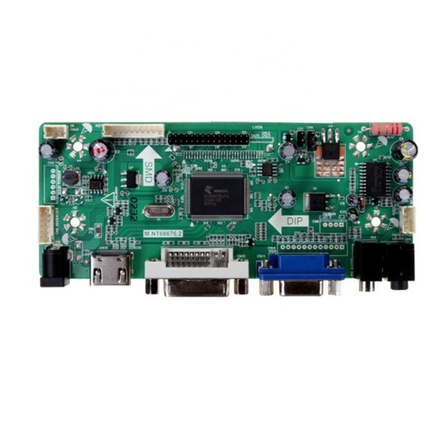 Taidacent DIY Notebook Display Kit 10-65 Inch LCD Screen HD MI DVI VGA to LVDS Driver Board Universal LVDS Controller Board