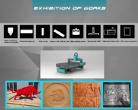 Máquina CNC Router para Trabajar Madera 1325 1530 2030 con Cambio Automático de Herramienta (ATC), Control Syntec, Eje Único, 3 Ejes