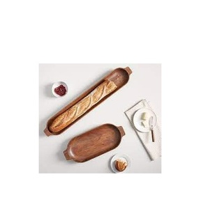 ชามโดว์ไม้ธรรมชาติเป็นมิตรกับสิ่งแวดล้อมชามแป้ง2ทรงชามเสิร์ฟอาหารสลัดสำหรับชามผักสำหรับขาย - Product Image 1