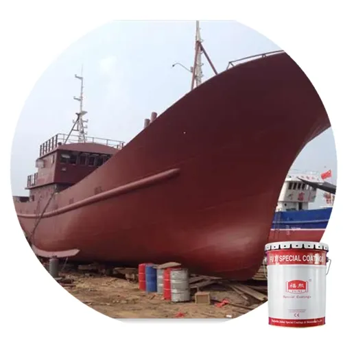 China Factory FUXI Brand Red Iron Oxide Boat Bottom Primer