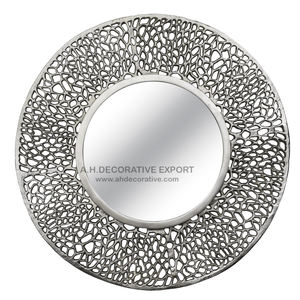 Contemporary Modern <b>Square</b> Shape Wall <b>Mirror</b> High Quality Metal Home Decor for Christmas for Hotel Office or Bathroom - Product Image 6