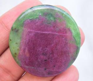 พลอย Cabochon ทรงหลวมทำจากทับทิมธรรมชาติ,พลอยทรงหลวม - Product Image 1