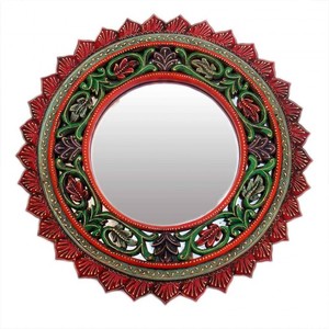 Home & Hotel Bedroom Wall Decoration Accessories Customized <b>Mirror</b> Frame Custom Shape Hand <b>Crafted</b> Design Wall <b>Mirror</b> Frame - Product Image 4