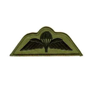 tactical fine quality wings Embroidered Machine Made Patch with iron back whole sale factory price patches