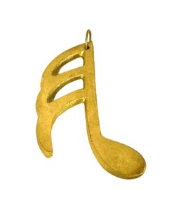 MUSICAL INSTRUMENT ALUMINIUM CHRISTMAS DECORATION HANGING ORNAMENT HIGH QUALITY CHRISTMAS <b>TREE</b> DECORATION - Product Image 1