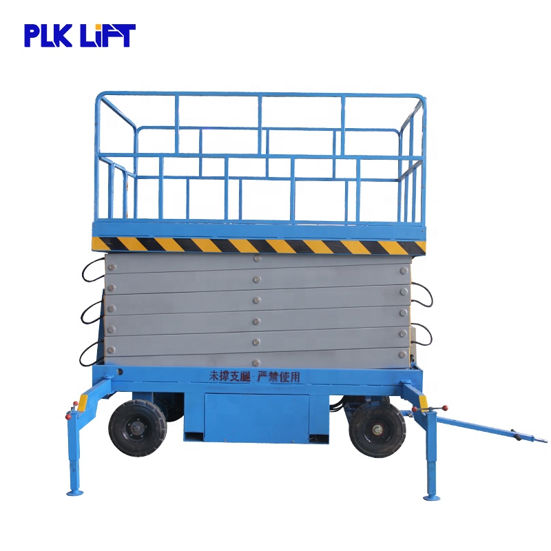 scissor lift for warehouse racks
