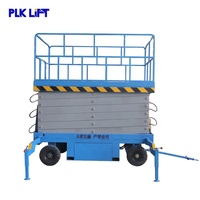 Plataforma Elevadora de Tijera Eléctrica Hidráulica Móvil de 4~18 m, Altura de Trabajo Opcional, en Oferta