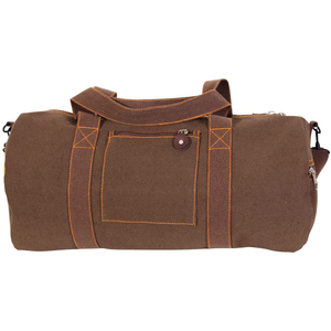 भारी शुल्क कैनवास यात्रा डफ़ल बैग जिपर आदमी जिम खेल फिटनेस शिविर आउटडोर उपकरण सप्ताहांत डफ़ल बैग - Product Image 4