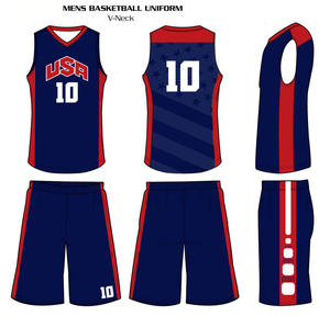 Uniforme de Baloncesto sin Mangas para Hombre, Transpirable, de Secado Rápido, Antibacterial, Tallas Grandes, Diseño OEM, Conjuntos 100% Poliéster, Color Personalizado - Product Image 2