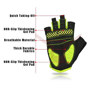 Wholesale Custom Made Weightlifting Gloves Factory Direct Sale Gym Weightlifting Gloves - Product Image 3