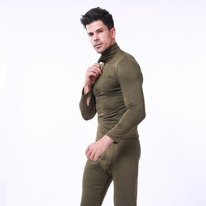 <span class=keywords><strong>Sous</strong></span>-vêtements thermiques en <span class=keywords><strong>polaire</strong></span> tactique d'hiver pour hommes - Product Image 2