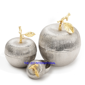 Ensemble de bocaux de conservation en verre avec couvercles en aluminium marbré, bocaux de conservation en verre pour la cuisine - Product Image 3